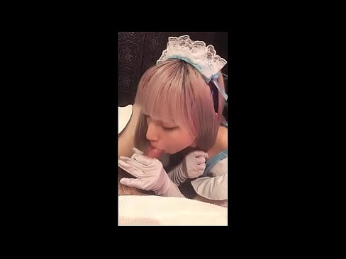 ❤️ Idol Japaneaidd [mayuka], gwisg morwyn Ffrengig, rhan 1, blowjob a jerk i ffwrdd gyda eli ❤️❌ Porn porno super wrthon ni ☑